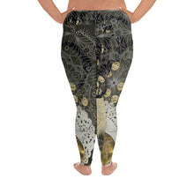 Load image into Gallery viewer, Collage Plus Size Leggings