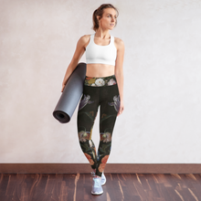 Load image into Gallery viewer, Bouquet Yoga Leggings