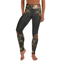 Load image into Gallery viewer, Rose Yoga Leggings