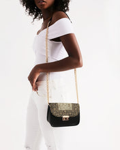 Load image into Gallery viewer, Faux Silk &amp; Lace Small Shoulder Bag