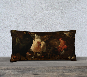 Dove & Rooster Pillowcase 24x12